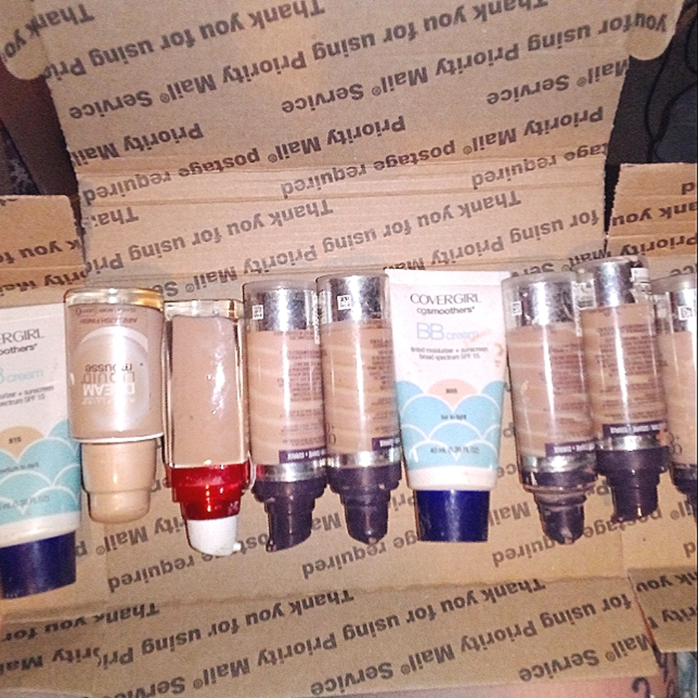 Assorted lot of foundation lot of 9 see description
